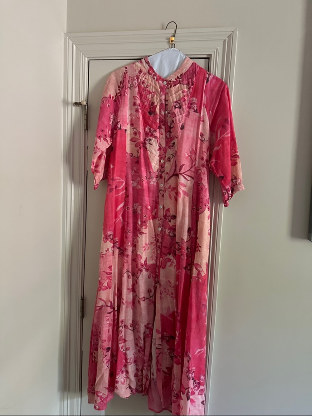 Women’s Floral Maxi Dress in Pink - Brand Unspecified